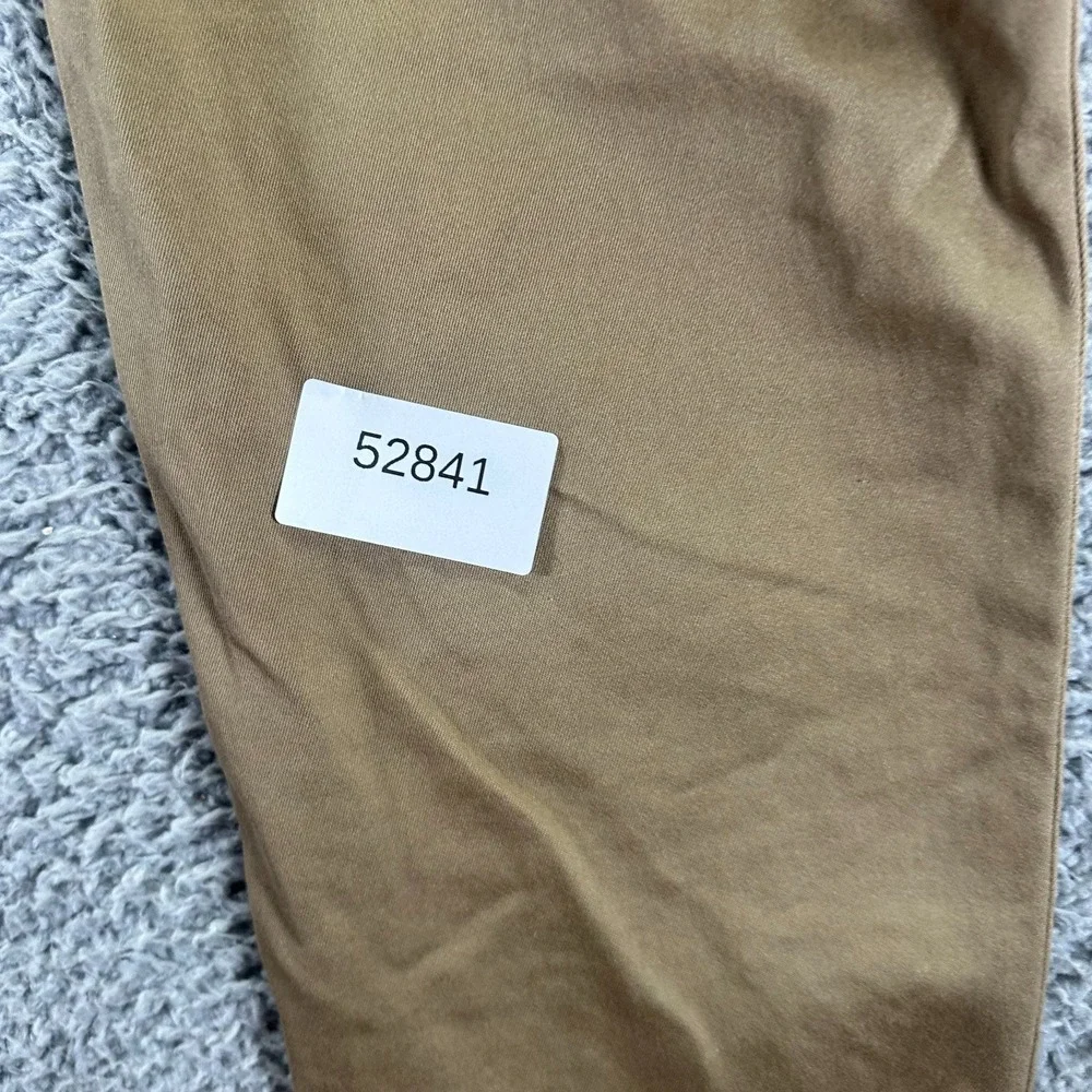 Banana Republic Mason Pant Mens 33x30 Brown Cotton Chino Tapered Athletic Preppy